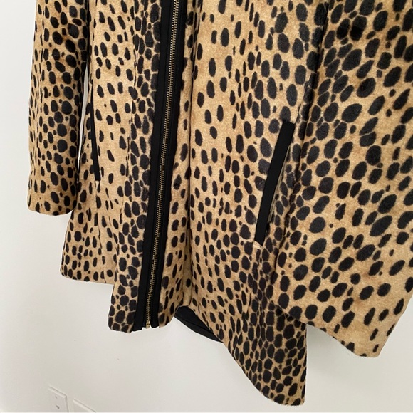 Zara Cheetah Coat with Hood - Picture 3 of 7